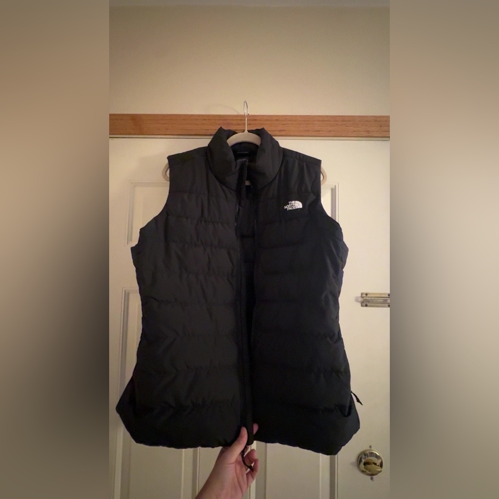 The North Face Black Quilted Vest